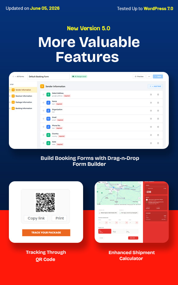 Humble - A WordPress Theme with Shipment Booking & Tracking System - 1